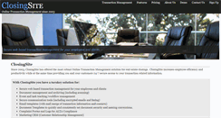 Desktop Screenshot of closingsite.com